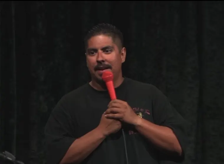 Chris performing on Kill Tony