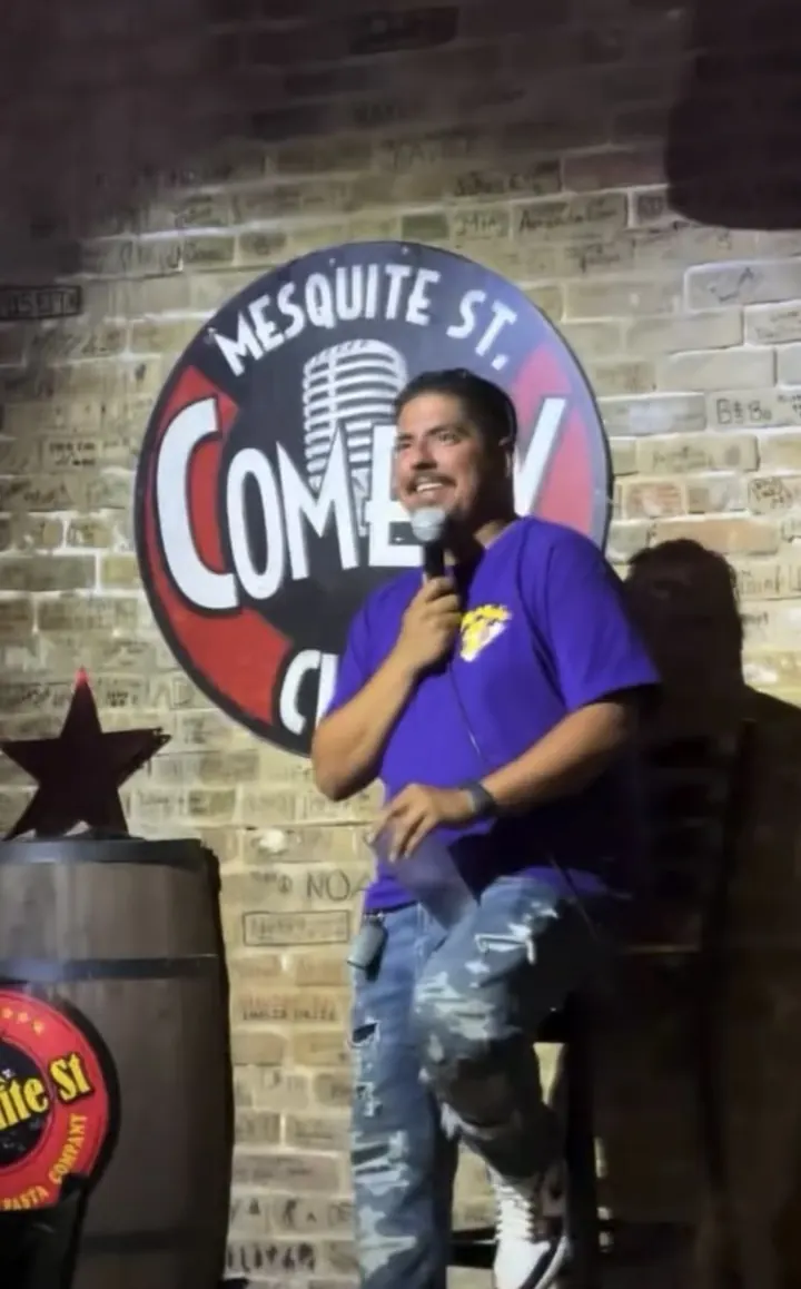 Chris at Mesquite St. Comedy Club