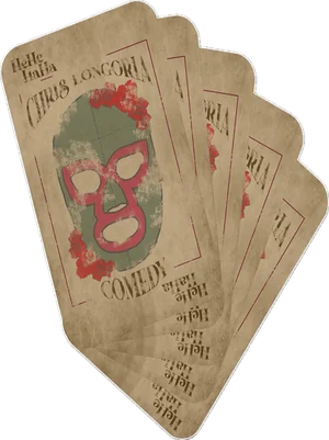Chris Longoria Comedy loteria cards